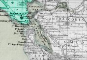 Map of Marin County